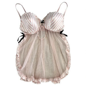 VICTORIA’S Secret Apron Bustier Lingerie Top